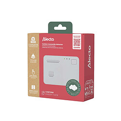 Alecto Détecteur de CO COA1910 85dB Blanc pas cher
