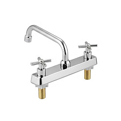 Acheter Avizar Robinet à Plaque Entraxe 254mm Argent