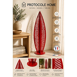 PROTOCOLE HOME Sapin décoratif extérieur en acier 3 mm - sculpture design jardin et terrasse pas cher