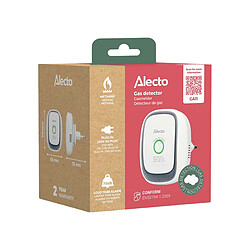 Alecto Détecteur de Gaz à Prise Blanc / Gris pas cher