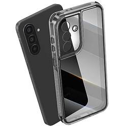 Avizar Coque Galaxy A57 Bi-matière Noir transparent