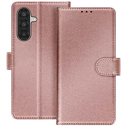 Avizar Étui Portefeuille Galaxy A37 Rose champagne