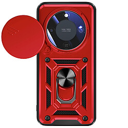 Mayaxess Coque pour Honor Magic 8 Lite Rouge