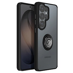 Avizar Coque Anneau Galaxy S26 Ultra Noir transparent