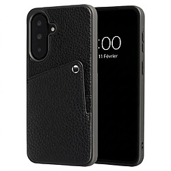 Selencia Coque Riva avec porte-cartes pour Samsung Galaxy A37 (5G) - Noir