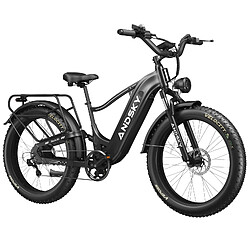 Vélo Électrique ANDSKY 750W 25/50km/h, Batterie 20Ah Autonomie 120km, Freins Hydrauliques pas cher