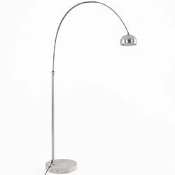 Avis ICONIK INTERIOR Lampadaire avec Base en Marbre - Lampe de Salon - Bouw Noir