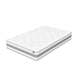 Matelas HOMAVO 90x200cm à Ressorts Ensachés 7 Zones -H3/H4 - Épaisseur 25cm