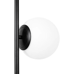 Avis ICONIK INTERIOR Lampadaire Globe - Lampe de Salon - Elsie Noir