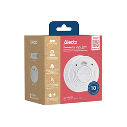 Alecto Lot de 2 Détecteurs de Fumée Blanc pas cher