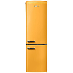 LINARIE Réfrigérateur congélateur Vintage LJCO250ORANGE 244 Litres Orange