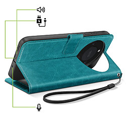 Acheter Mayaxess Étui pour Honor Magic 8 Lite Turquoise