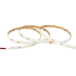 SILVER ELECTRONICS - Bande LED 624lm 4,8W/m 4000K 5m 24V IP20 8mm coupe 10cm