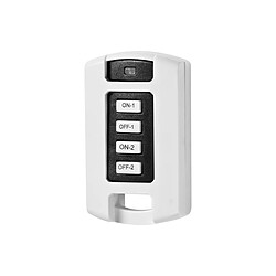 Nedis Télécommande RF 433.92MHz Blanc / Noir