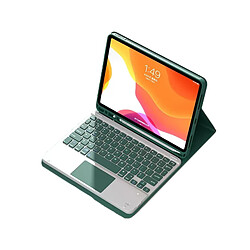 INF Étui de protection avec clavier Bluetooth amovible pour iPad Green