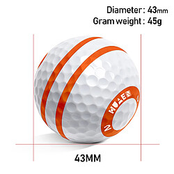 Avis INF Balles de golf de tournoi à 3 couches