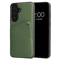 Selencia Coque Riva avec porte-cartes pour Samsung Galaxy A57 (5G) - Sage Green