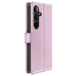 Mayaxess Étui 2 en 1 pour Galaxy S25 FE Rose champagne