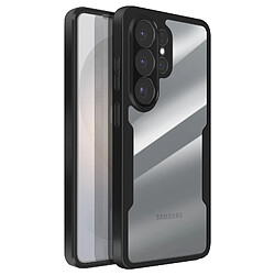 Avizar Coque pour Galaxy S26 Ultra Noir transparent