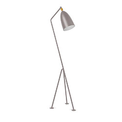 ICONIK INTERIOR Tripod Design Floor Lamp - Lampadaire - Hopper Gris