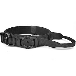 INF Collier pour animaux compatible avec AirTag, collier tactique en nylon réglable, anti-évas
