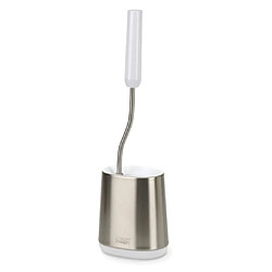 Brosse WC acier inox Joseph Joseph Flex Lite gris ergonomique efficace