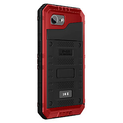 Avizar Coque Étanche pour iPhone 17e Noir / Rouge