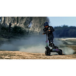 Trottinette Électrique APEFOX T90 Pliable 60V 31.2Ah, 3000W*2, Autonomie Max 100Km, Noir pas cher
