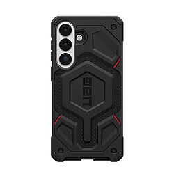 UAG Coque pour Galaxy S26 Edge MagSafe Motif Hexagonal Série Monarch Pro Noir / Rouge
