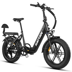 Vélo électrique Rattan LF Pro 20" Moteur 750W 48V 18AH Noir