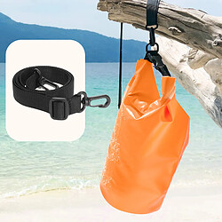 Swissten Sac Étanche IP67 10L avec Bandoulière et Pochette Smartphone Tactile Orange pas cher