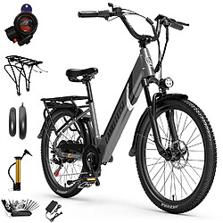 Vélo Électrique LANKELEISI ES500PRO 500W (750W pic) 48V 14,5Ah autonomie 90km Shimano 7v