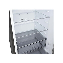 Réfrigérateur combiné 60cm 333l noir graphite - GBBSJ10DEP - LG pas cher