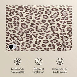 Avis Selencia Coque tablette Sabi avec imprimé léopard pour Samsung Galaxy Tab S11 - Soft Ivory