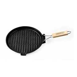 Acheter Grill Rond En Fonte émaillée 27 Cm Grill27a Tfi Kitchencook