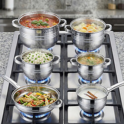 Avis Cocktail Signature Signature Batterie de Cuisine 6 pcs Inox Argent
