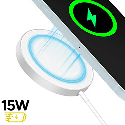 Avis Mayaxess Chargeur Magsafe pour iPhone 15 Magnétique 15W Blanc