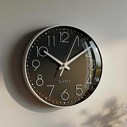 Avis Avizar Horloge murale analogique - Noir