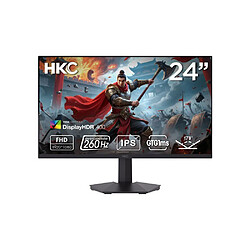 HKC G24H3D - Moniteur Gaming 24 pouces Full HD 240 Hz Fast IPS