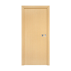 Reivilo Bloc-porte Miro avec poignée Exclusive grise, H.204 x l.63 cm, aspect chêne clair