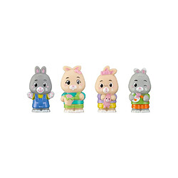 Sophie la Girafe Klorofil Famille Lapins - Lot de 4