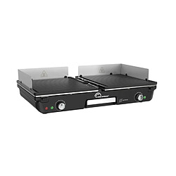 Plancha électrique 2000w 25 x 29 cm - 3066 - Dual 2000 - LITTLE BALANCE