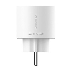 IMOU Prise Connectée Wi-Fi Smart Plug Matter 16A 3680W Wattmètre Type E/F Blanc pas cher
