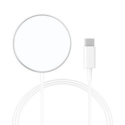 Mayaxess Chargeur Magsafe pour iPhone 13 Magnétique 15W Blanc pas cher