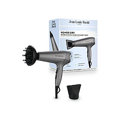 Jean Louis David Power Dry - Sèche-cheveux 2400 W - Gris