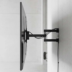 Avis Avizar Support Mural Inclinable pour Téléviseur 14 à 55 Pouces Charge Maximale 15 kg Noir