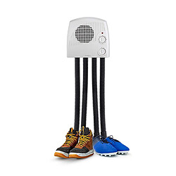 Acheter Nedis Séchoir à Chaussures 4 Paires 350W avec Tuyaux Rétractables Blanc / Noir