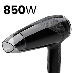 Avizar Sèche-Cheveux Électrique 850W avec Air Froid / Chaud Noir pas cher