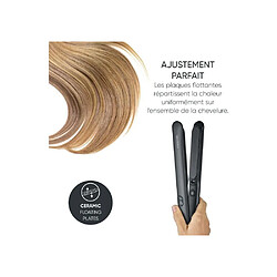 Severin HG 0622 - Lisseur cheveux ionique céramique - Noir pas cher