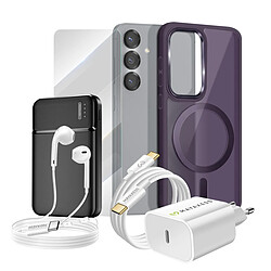 Mayaxess Pack Complet pour Galaxy S25 Violet